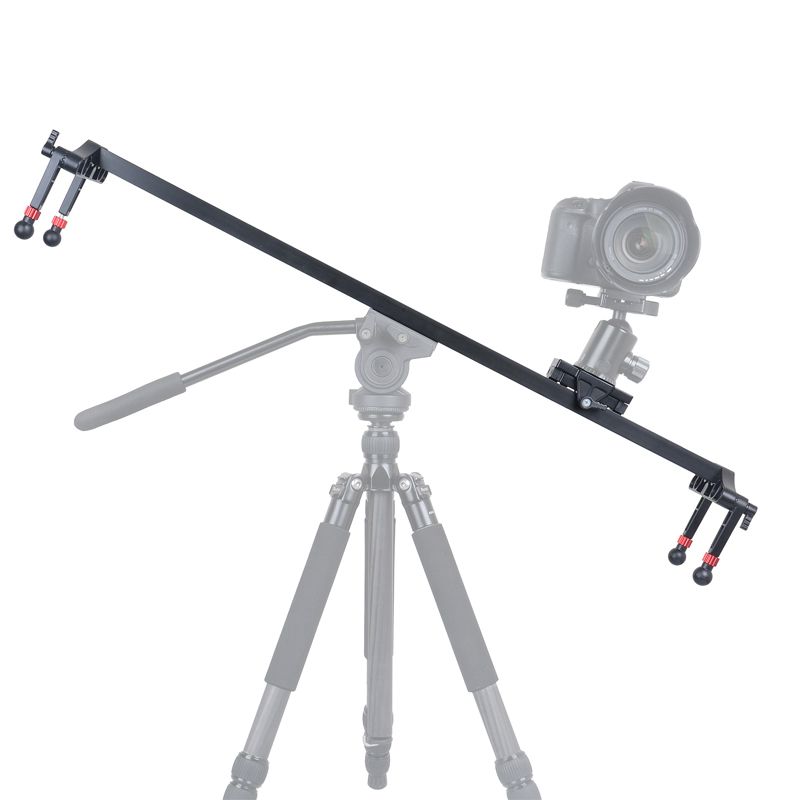 KINGJOY VM-1000 mm Compgth Aluminum Wearable Camera Rail Slider com Movimento Suave para Foto e Vídeo